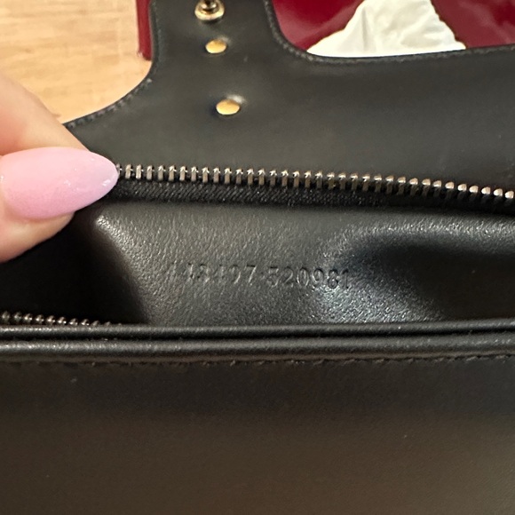 Gucci Black and Gold Marmont Medium Shoulder Bag Brand New - Picture 12 of 12